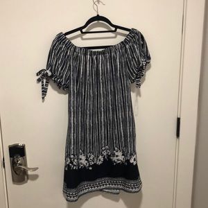 Off the shoulder sun dress
